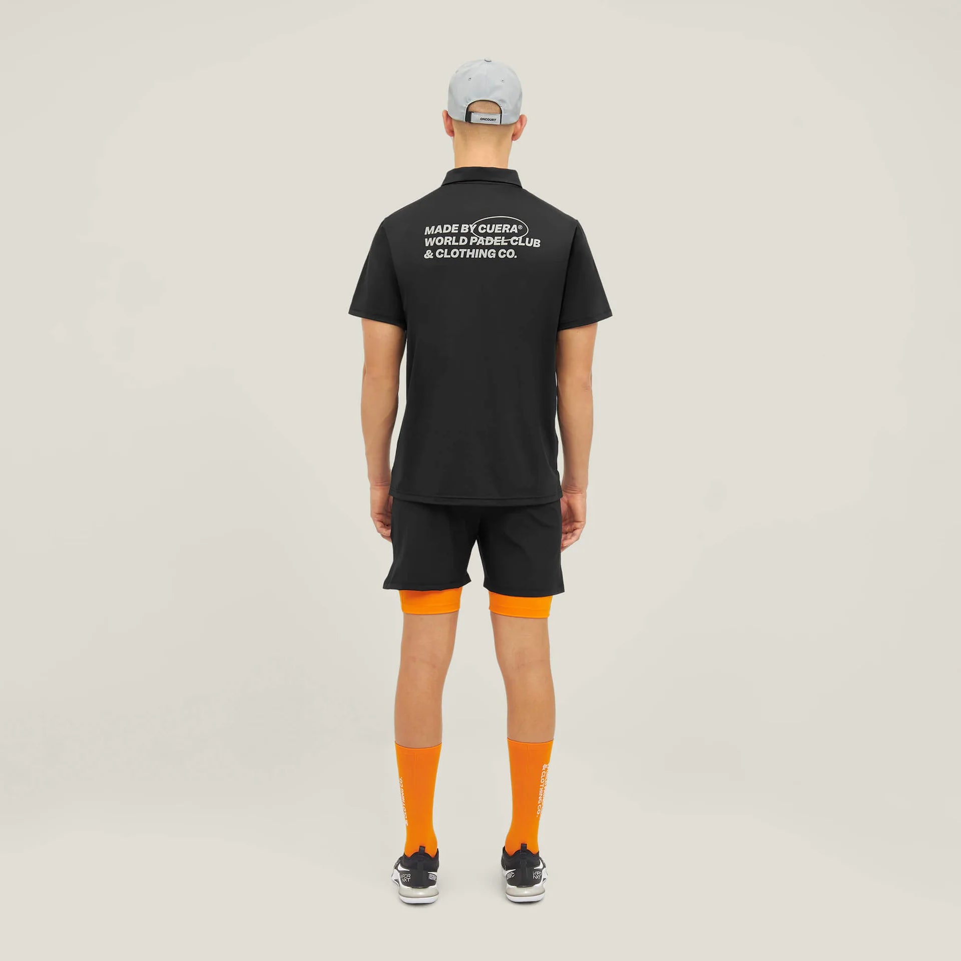 Oncourt Made Polo ss - Black