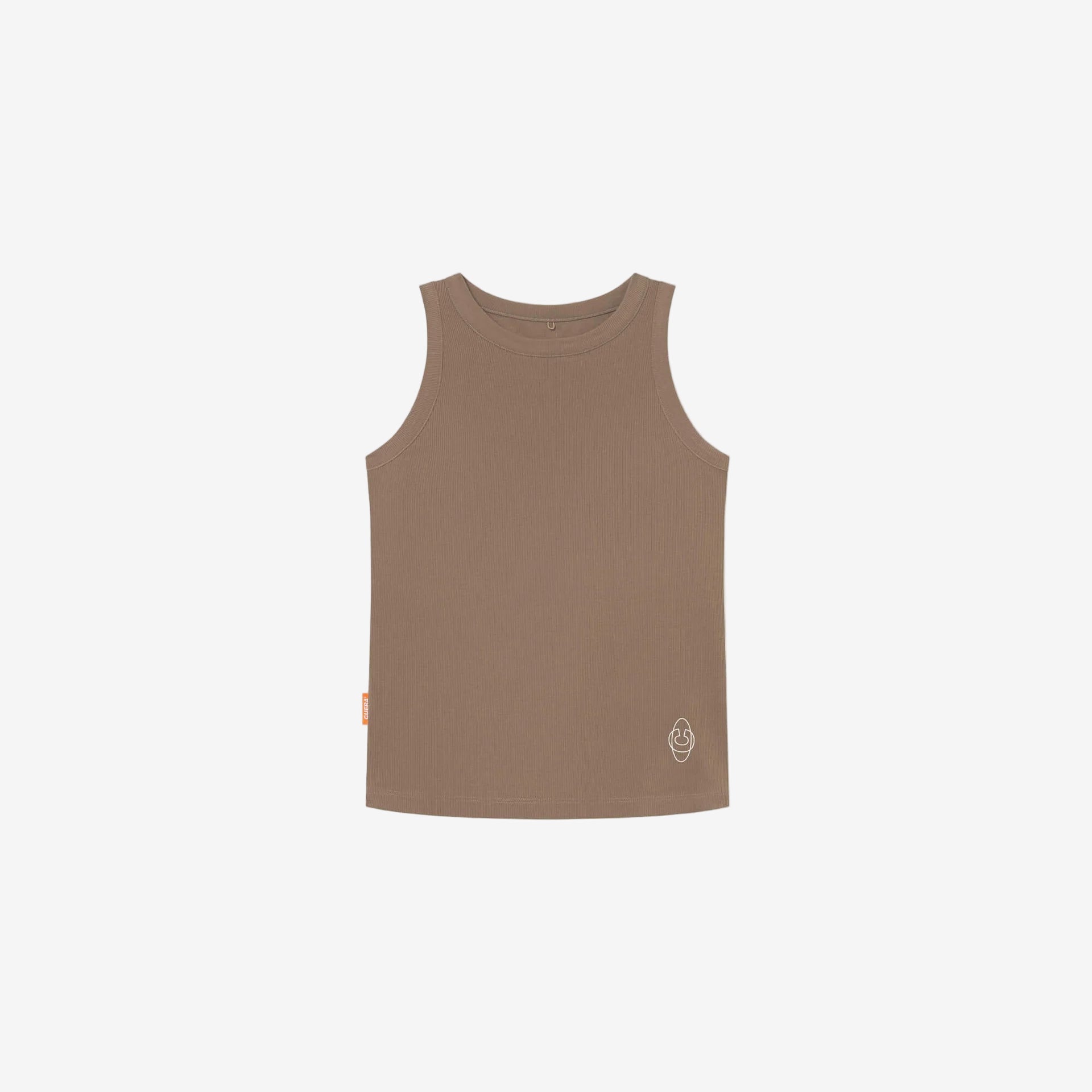 Active Rib Tank Top - Walnut