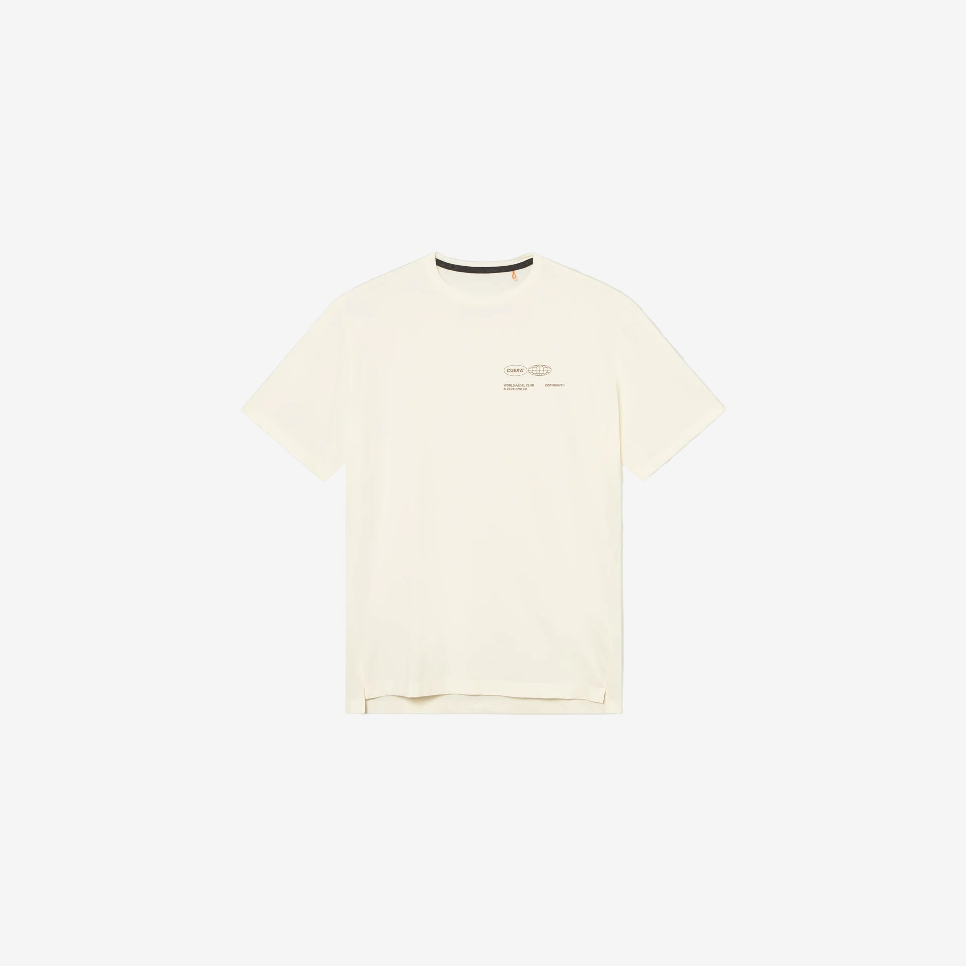 Oncourt Airy Logo T-Shirt - Off White