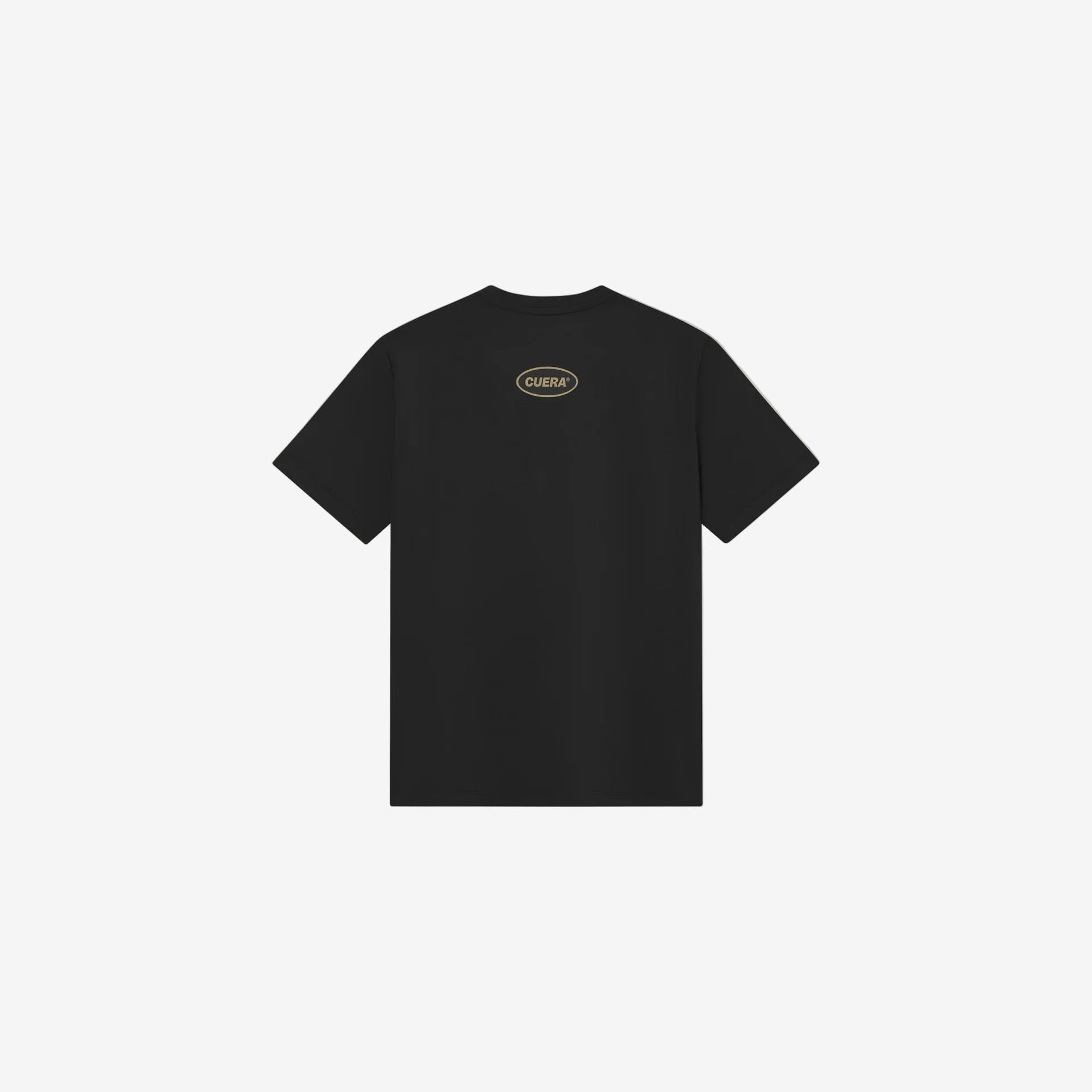 Flame Light Weight Slit Top - Black