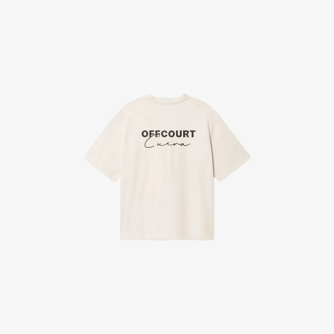 Offcourt Cuera T-Shirt ss - Off White w. Black