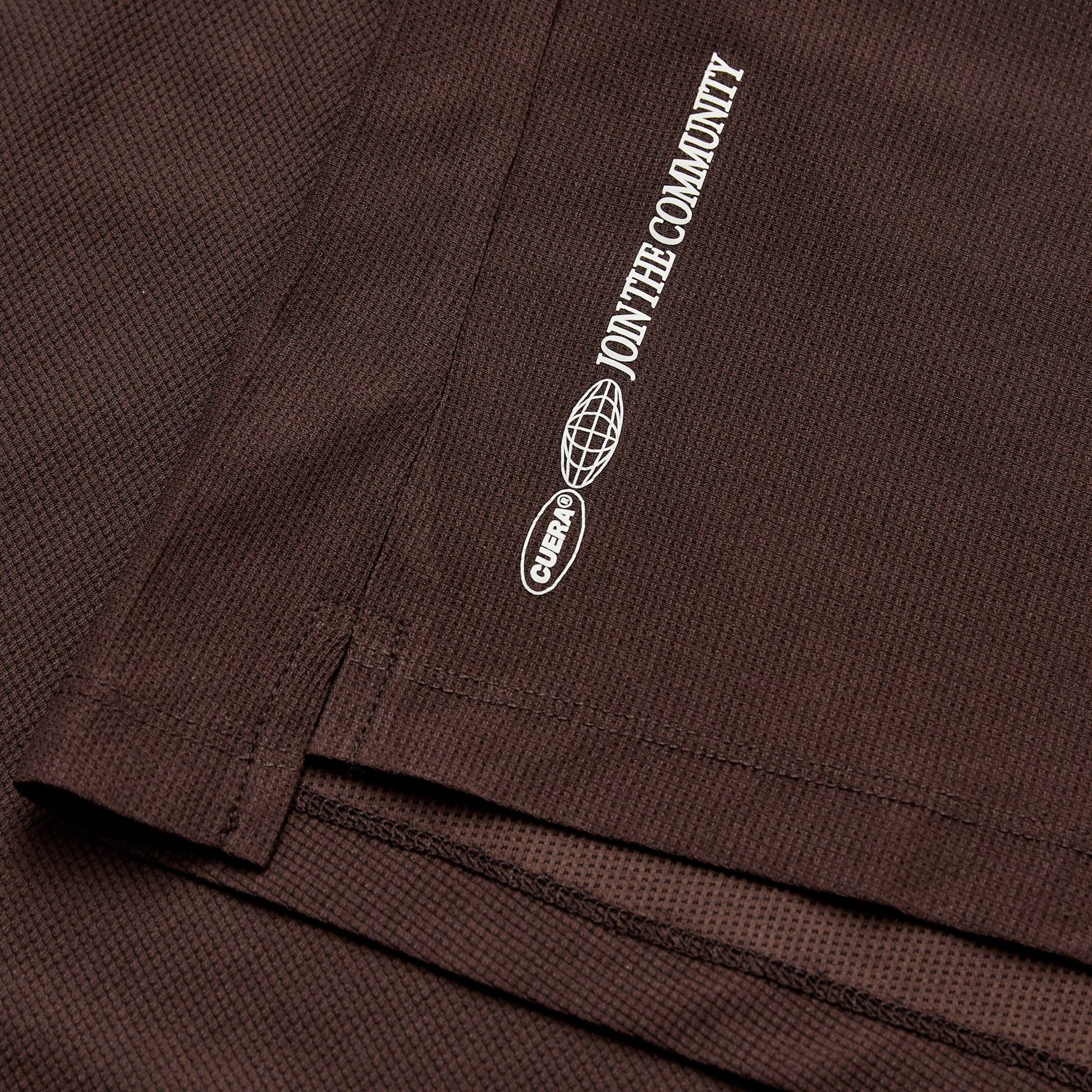 Oncourt Breathe Cuera T-Shirt - Dark Brown