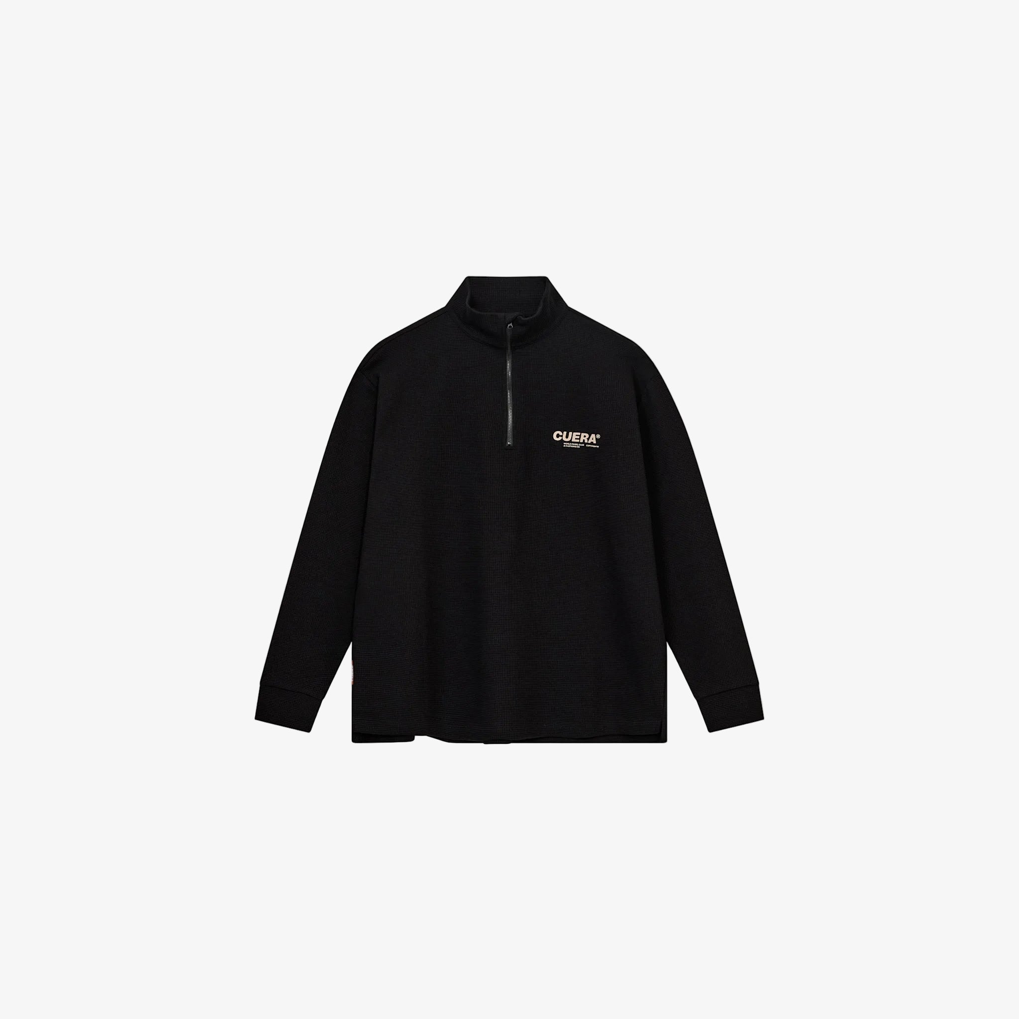 Active Structure Half Zip - Black