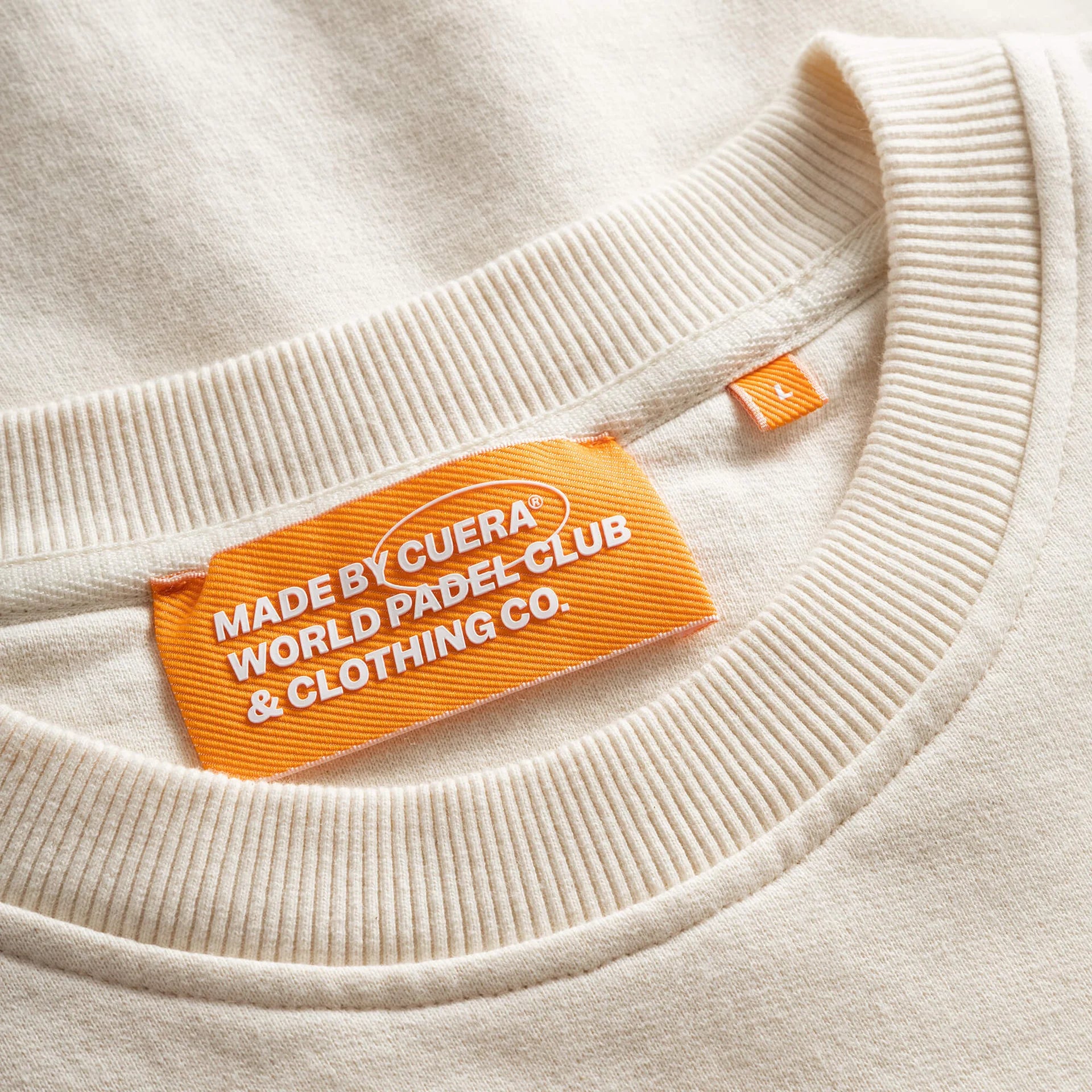 Relaxed Offcourt Crew P - Off White