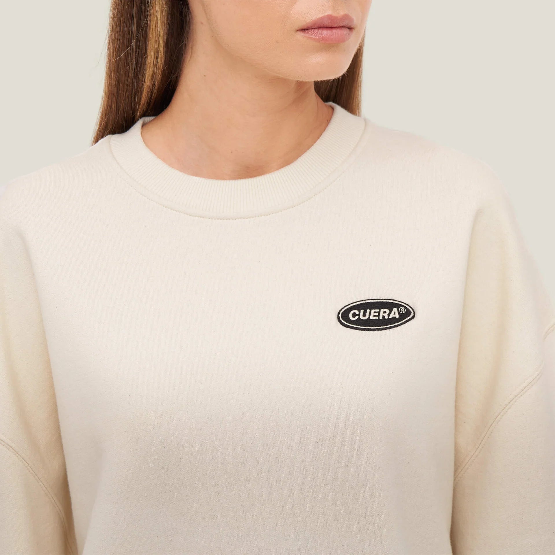 Relaxed Offcourt Crew P - Off White