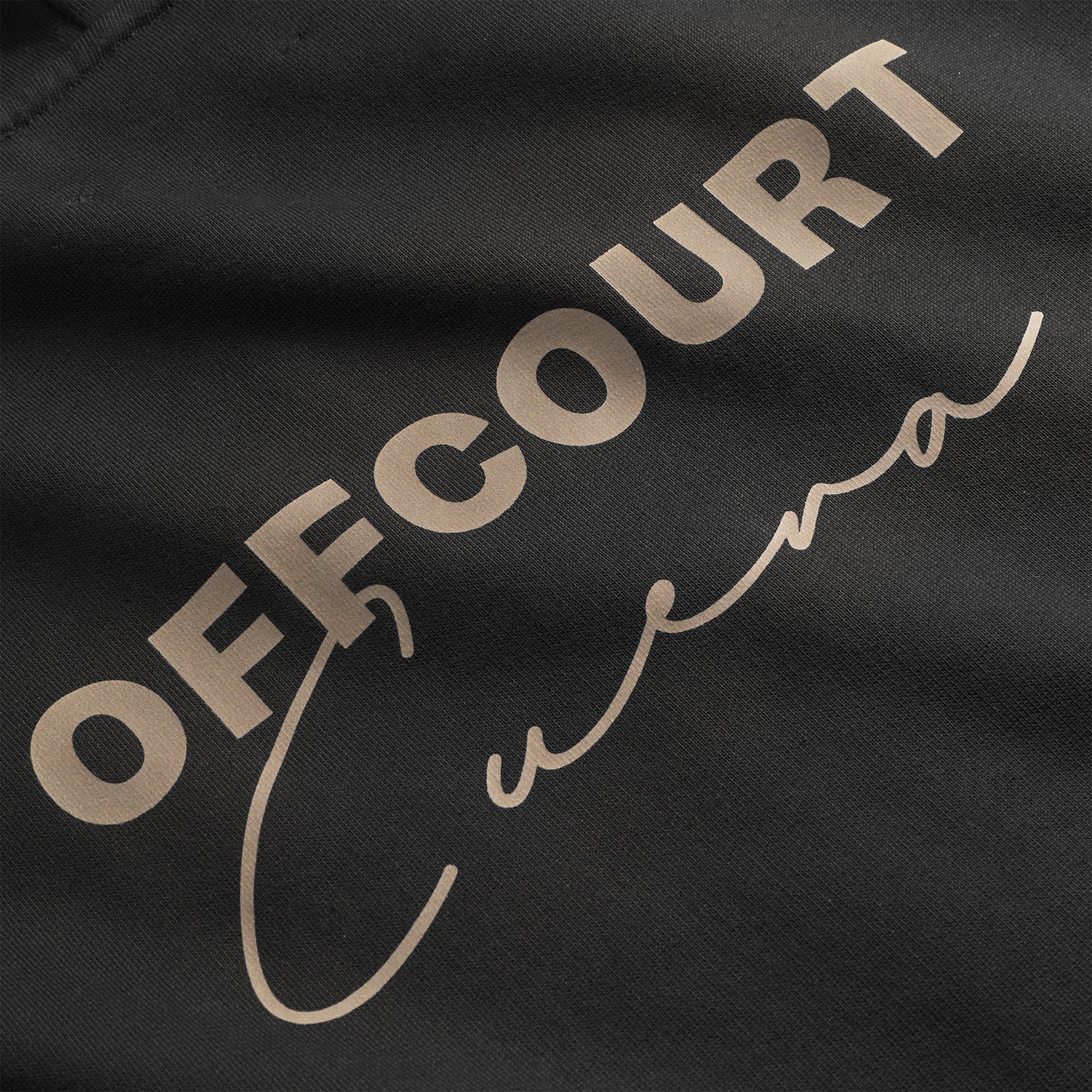 Offcourt Zip Hood Cardigan - Black