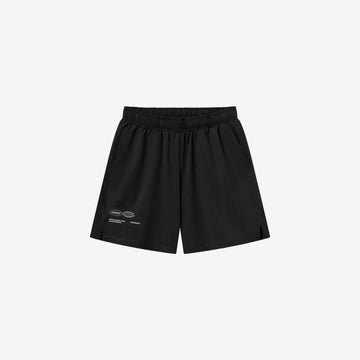 Mens Active Globe Shorts - Black