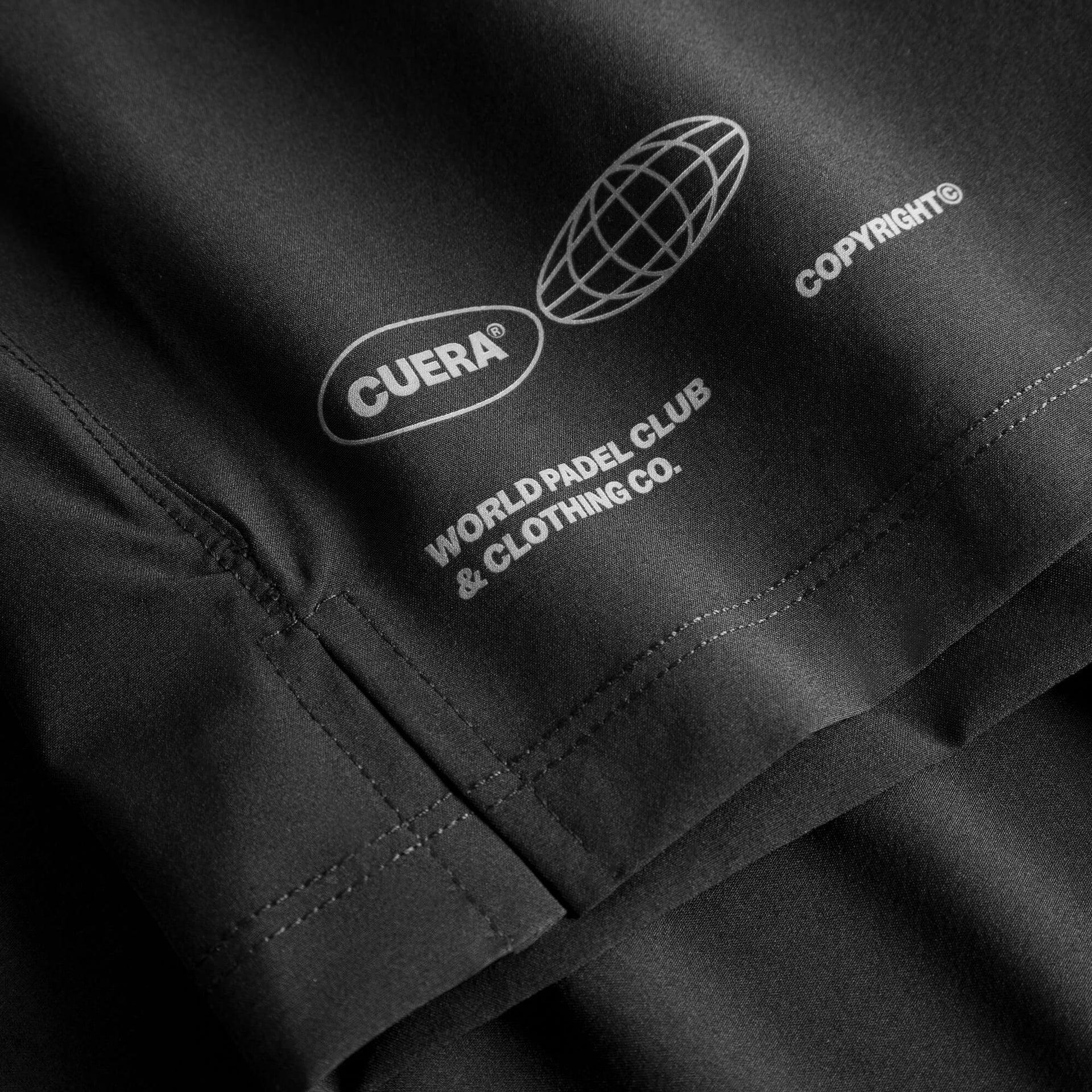 Mens Active Globe Shorts - Black