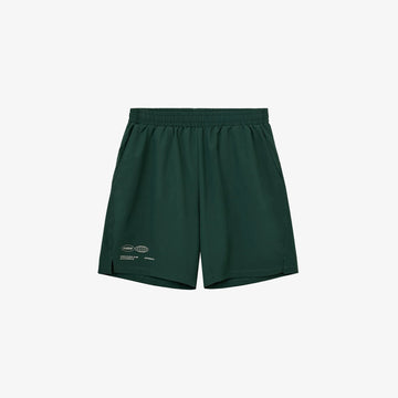 Mens Active Globe Shorts - Court Green