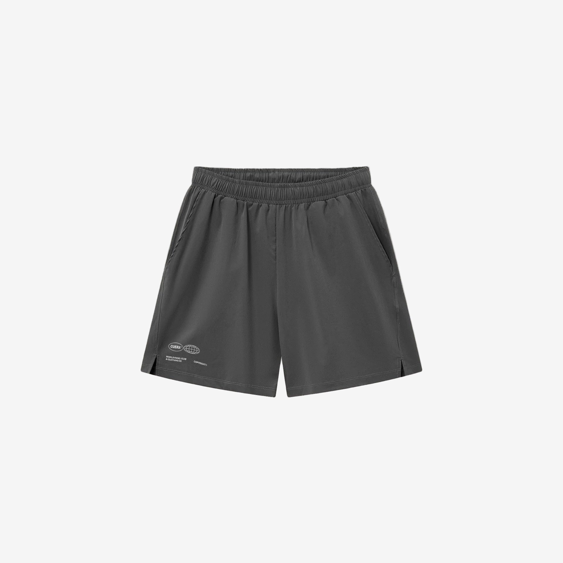 Mens Active Globe Shorts - Dark Grey