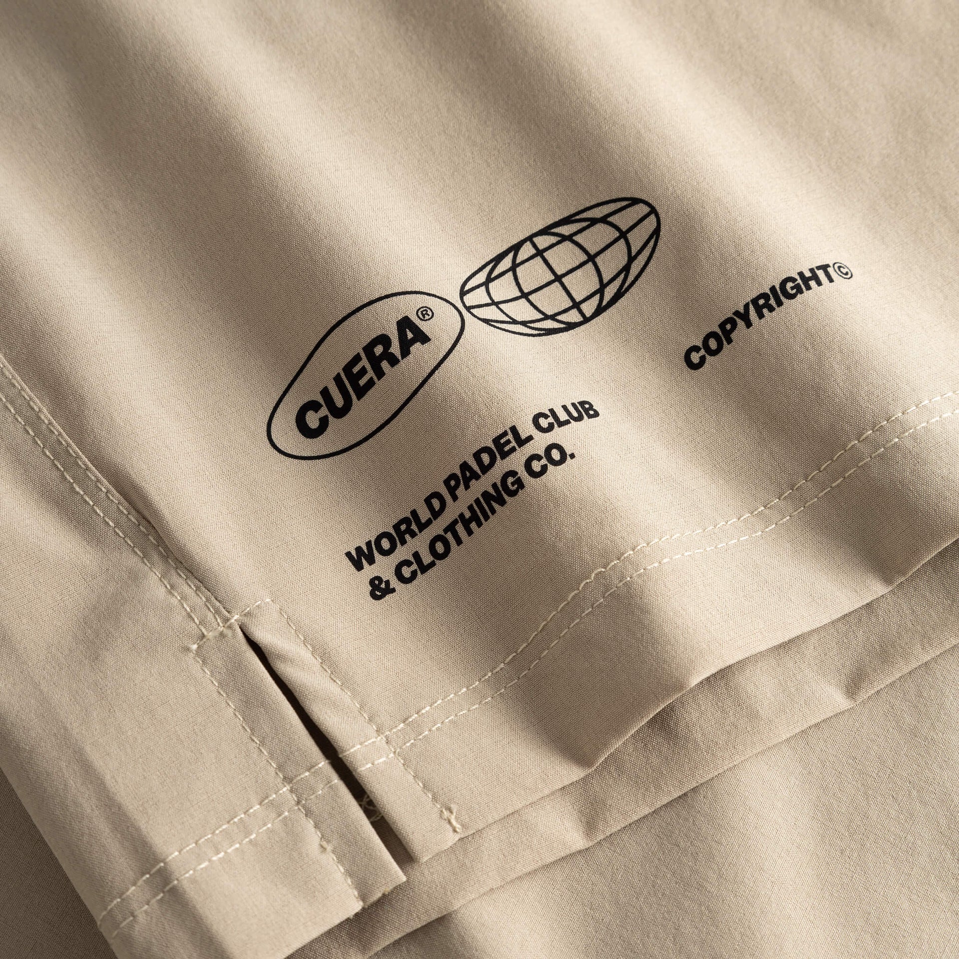 Mens Active Globe Shorts - Sand