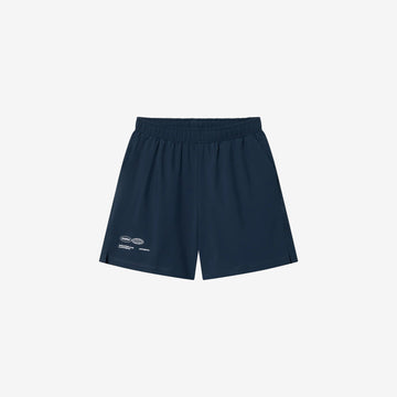 Mens Active Globe Shorts - Navy
