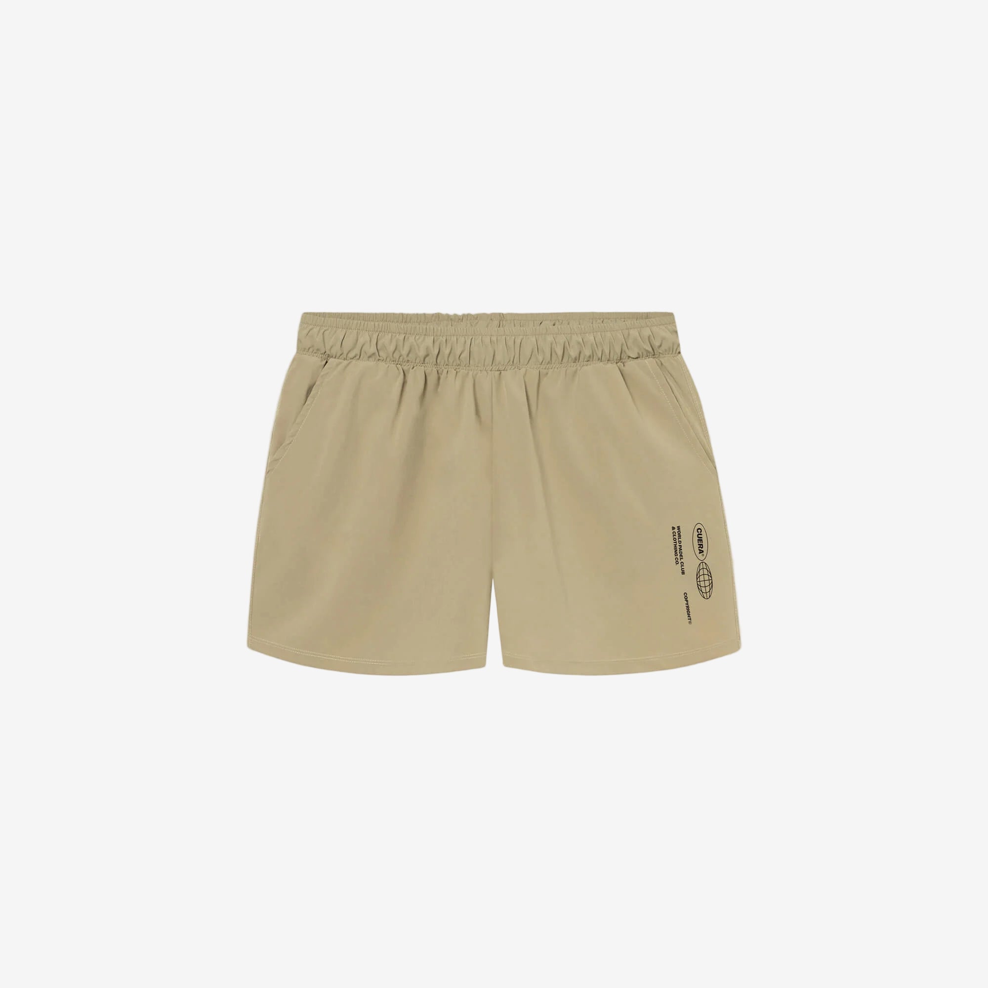 Womens Active Globe Shorts - Sand