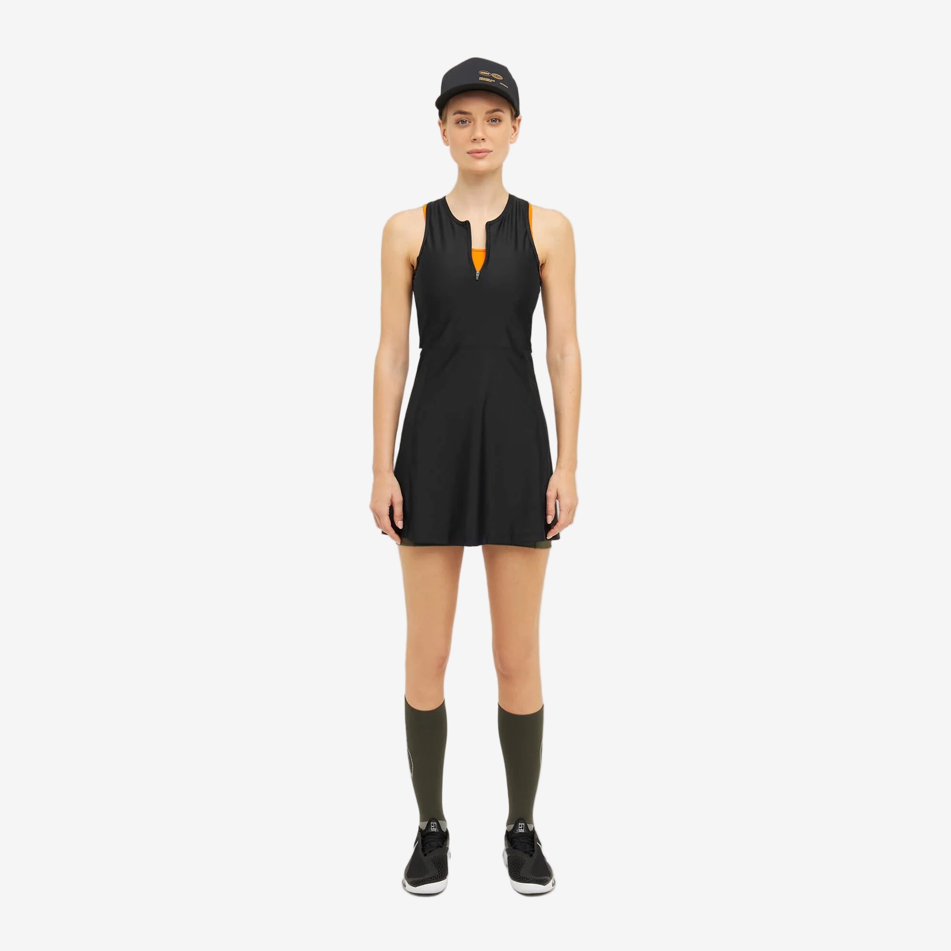 Oncourt Globe Dress - Black