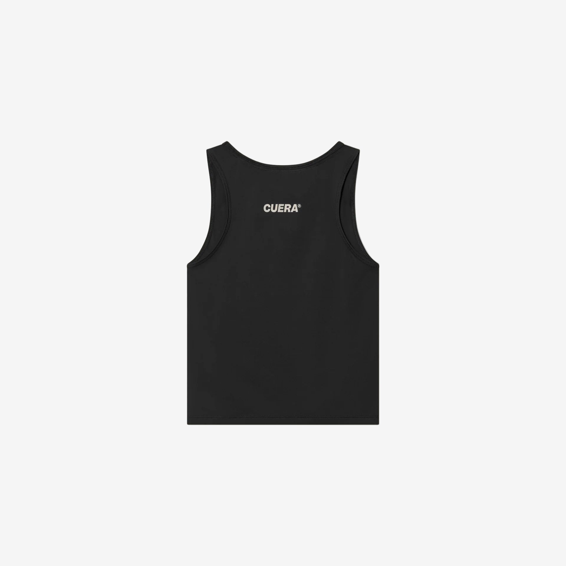 Oncourt cropped Tank Top - Black