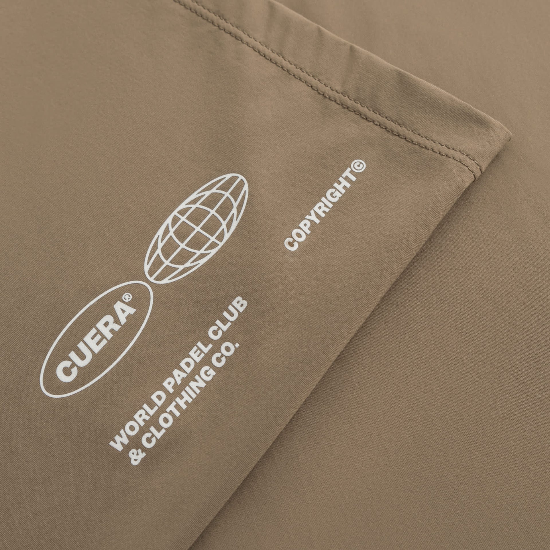 Oncourt cropped Tank Top - Walnut