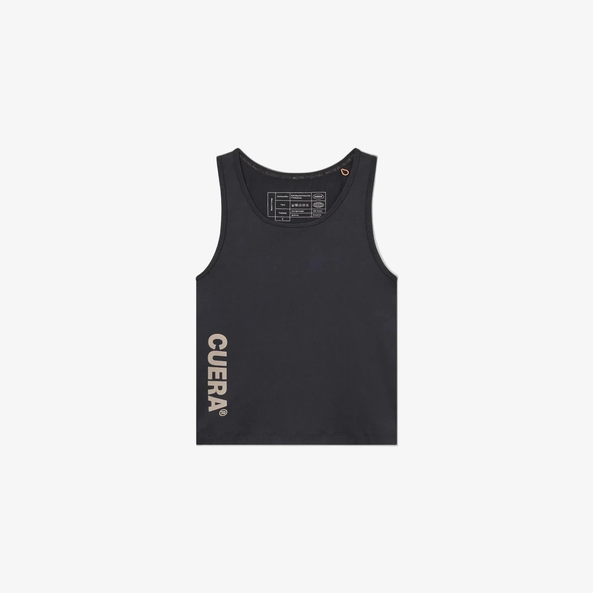 Oncourt Slim Tank Top - Black