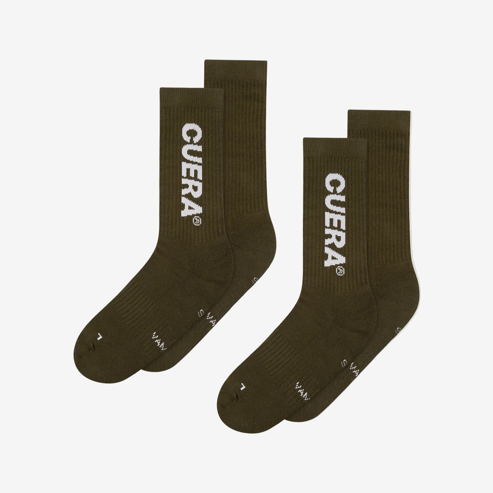 2-pack Cuera Padel Socks - Army/White