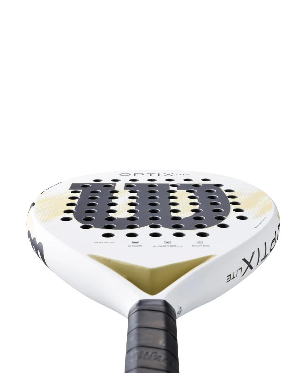 Starter pack : Wilson Optix V2 Lite white + cover & balls