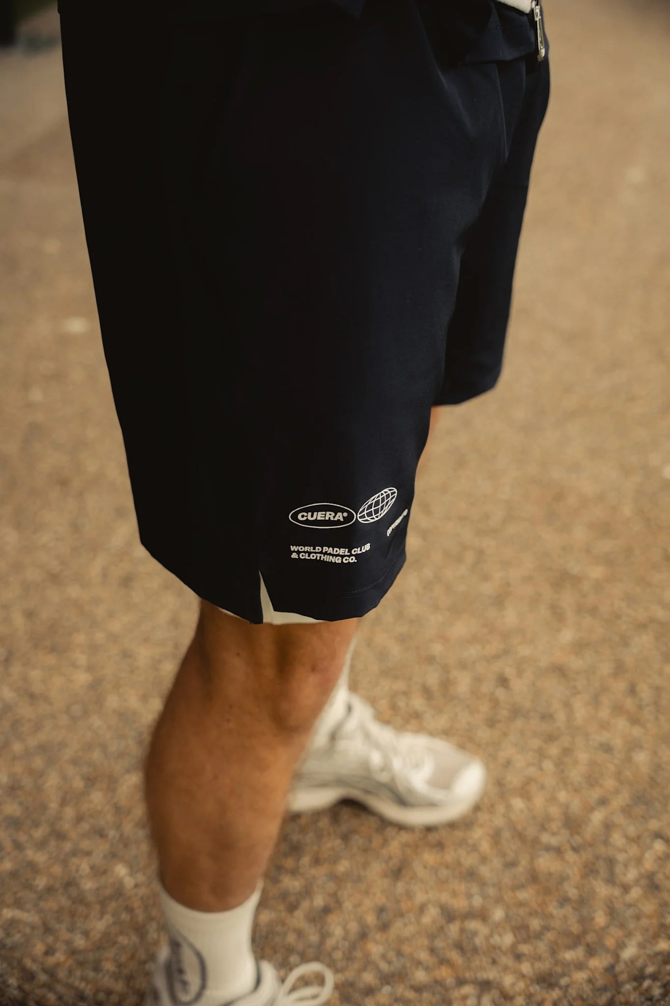 Mens Active Globe Shorts - Navy