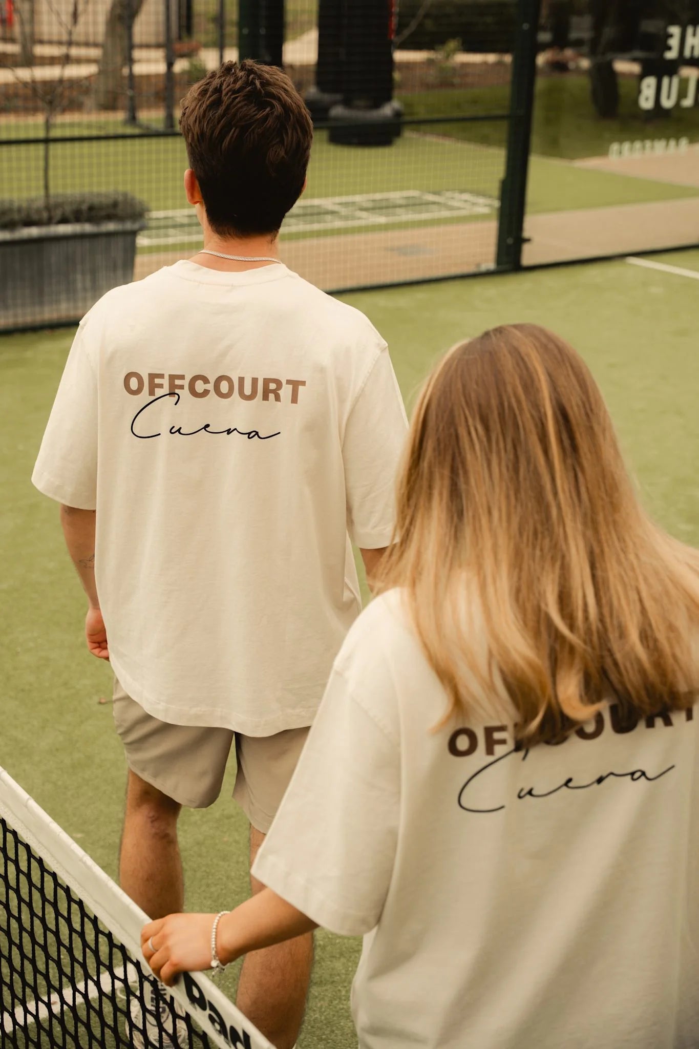 Offcourt Cuera T-Shirt ss - Off White w. Black
