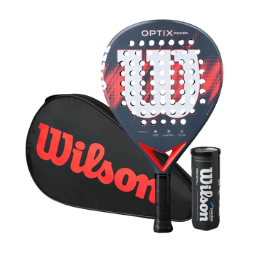 Starter pack : Wilson Optix V2 POWER + cover & balls