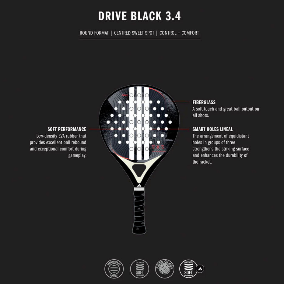 Adidas Drive 3.4 - Black