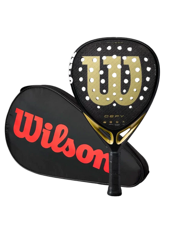 Wilson Defy Pro v1 Padel + cover