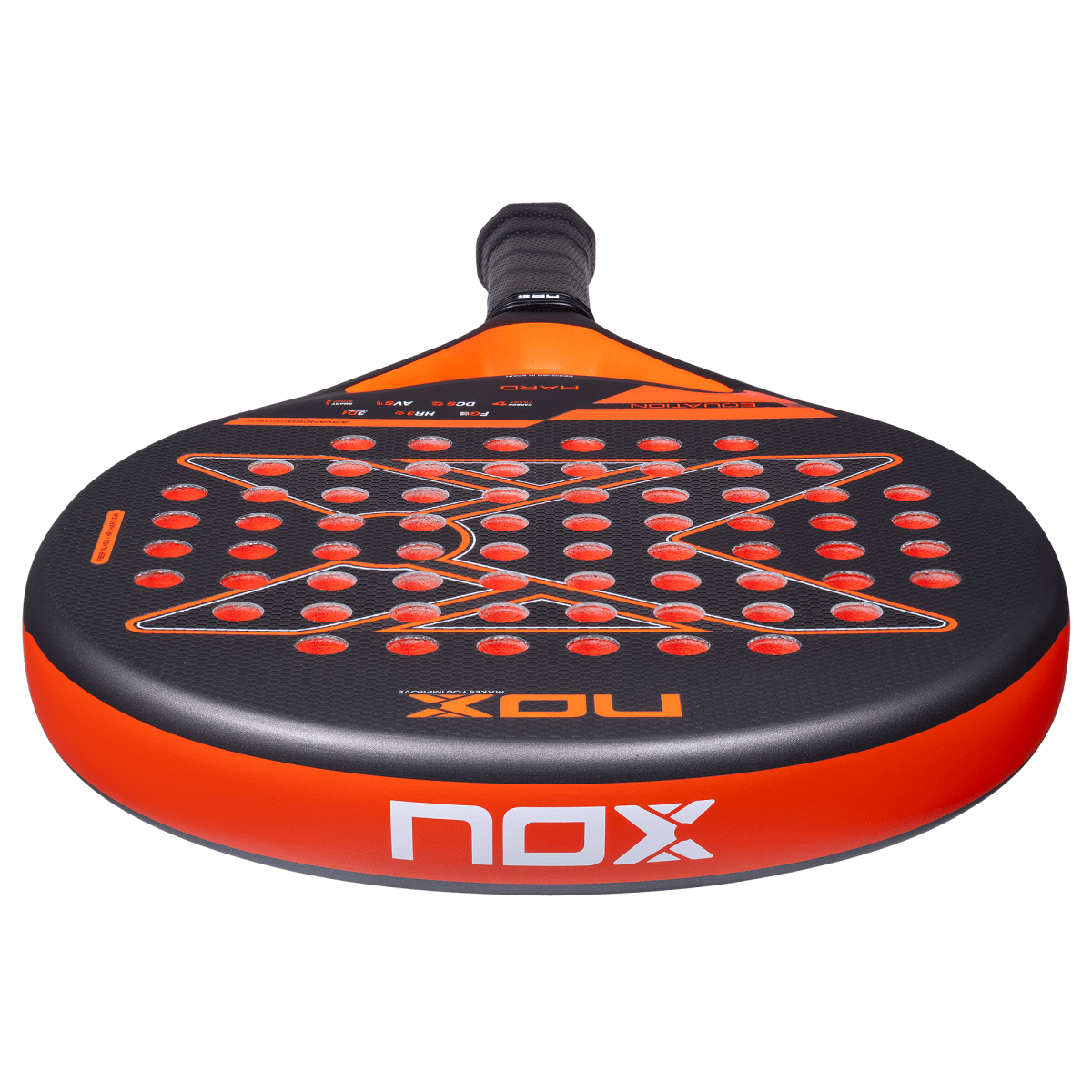 NOX Equation Hard Advanced 2027 padel racket detail