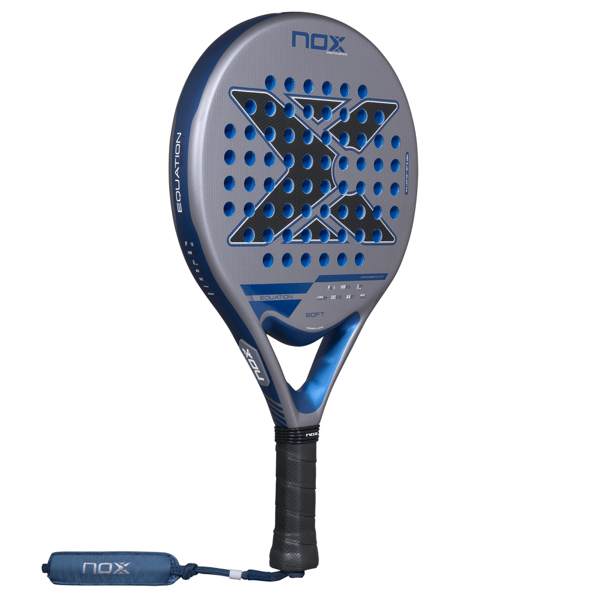 NOX Equation Soft Advanced 2027 padel racket back