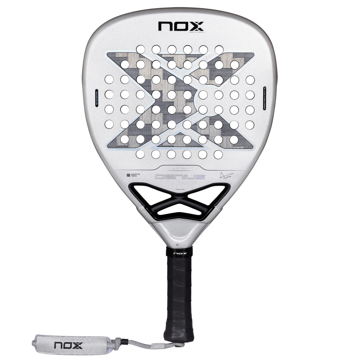 NOX Genius Attack 12K Alum Xtrem 2027 padel racket front