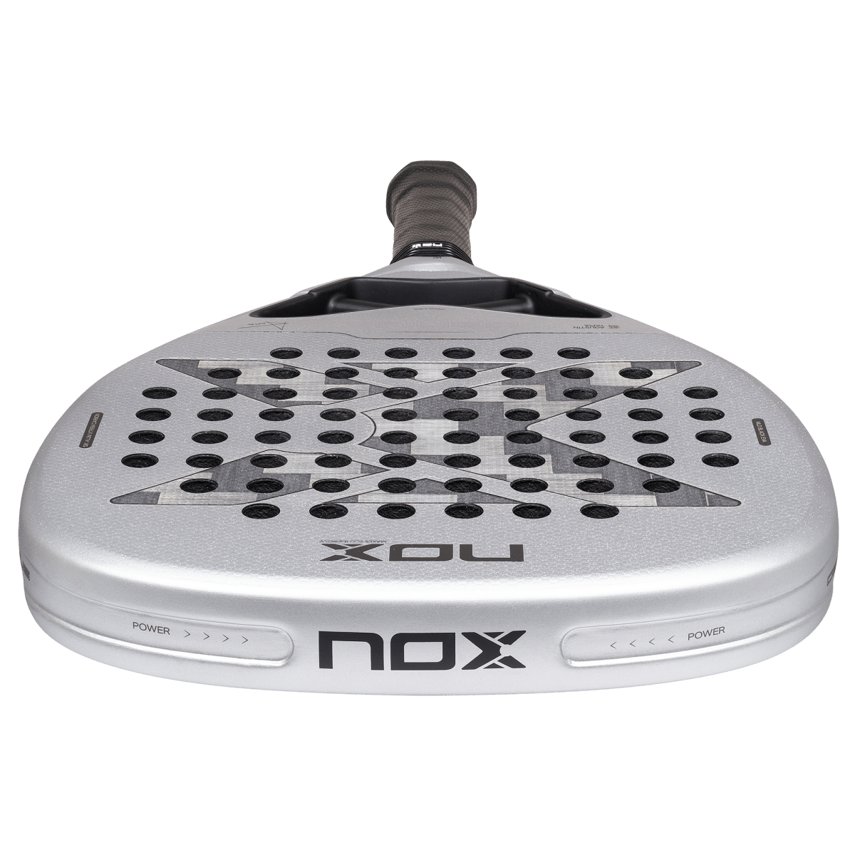 NOX Genius Attack 12K Alum Xtrem 2027 padel racket detail