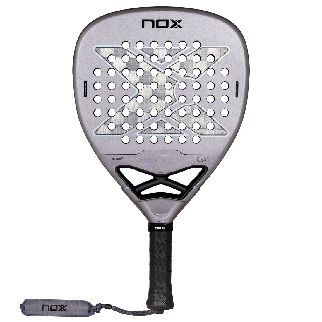NOX Genius Attack 18K Alum 2027 padel racket front