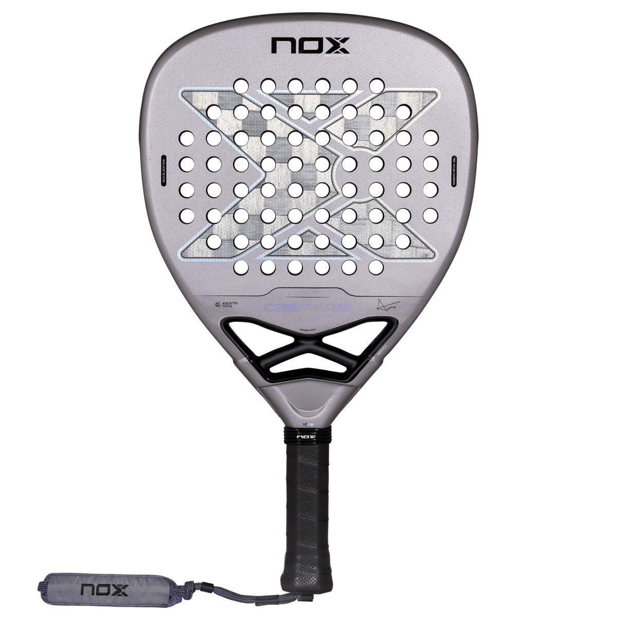 NOX Genius Attack 18K Alum 2027 padel racket front