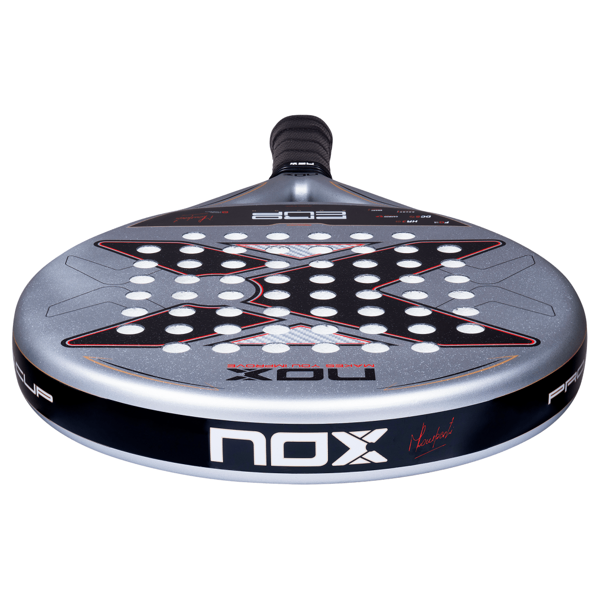 NOX ML10 Pro Cup Rough 2027 padel racket detail