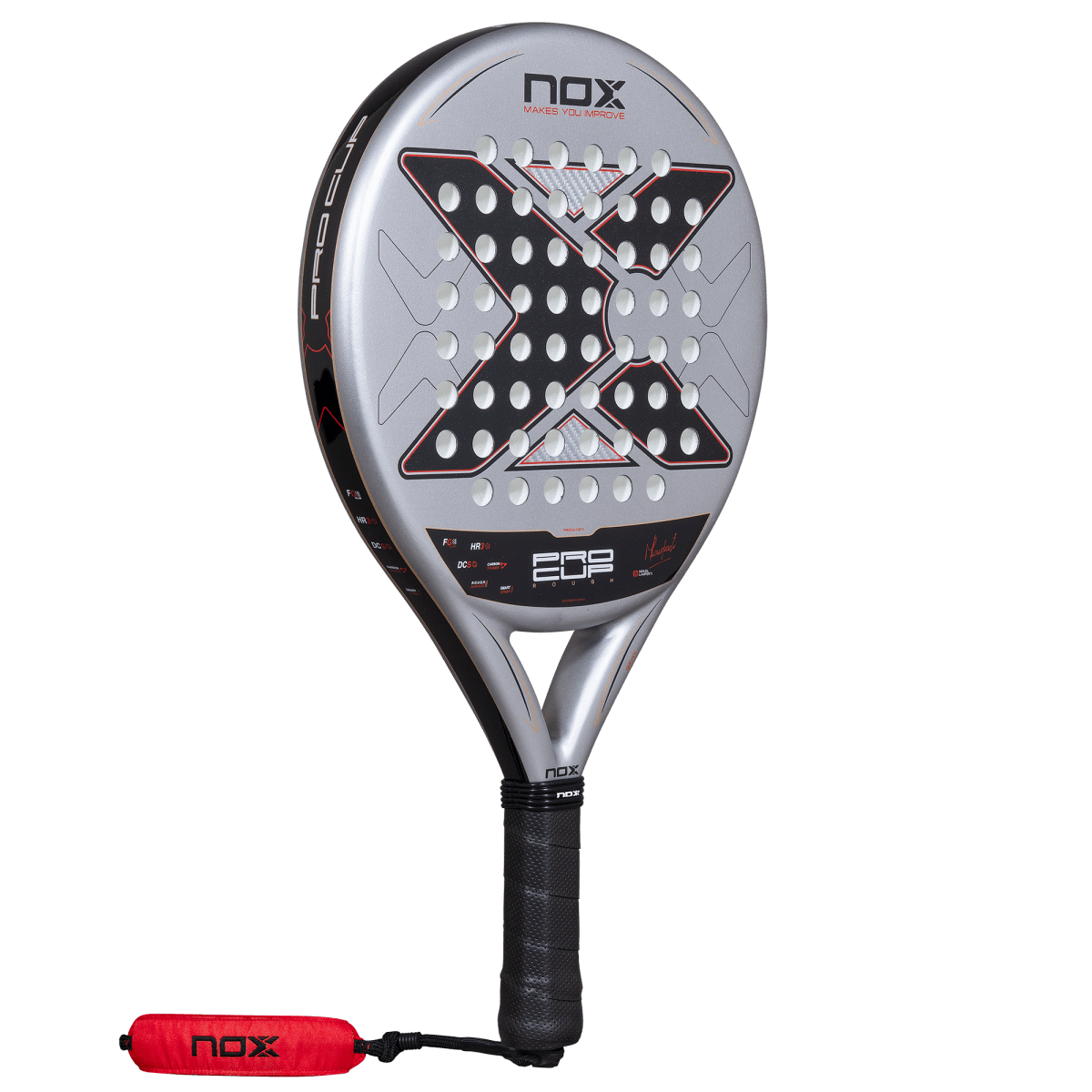 NOX ML10 Pro Cup Rough 2027 padel racket back