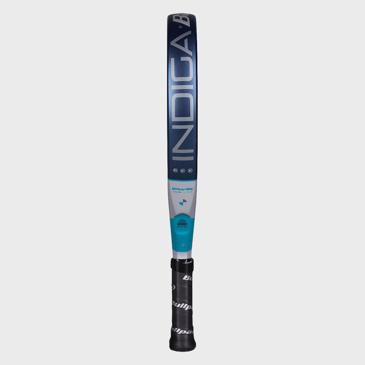 Bullpadel Indiga Power 2026 padel racket, 38mm profile