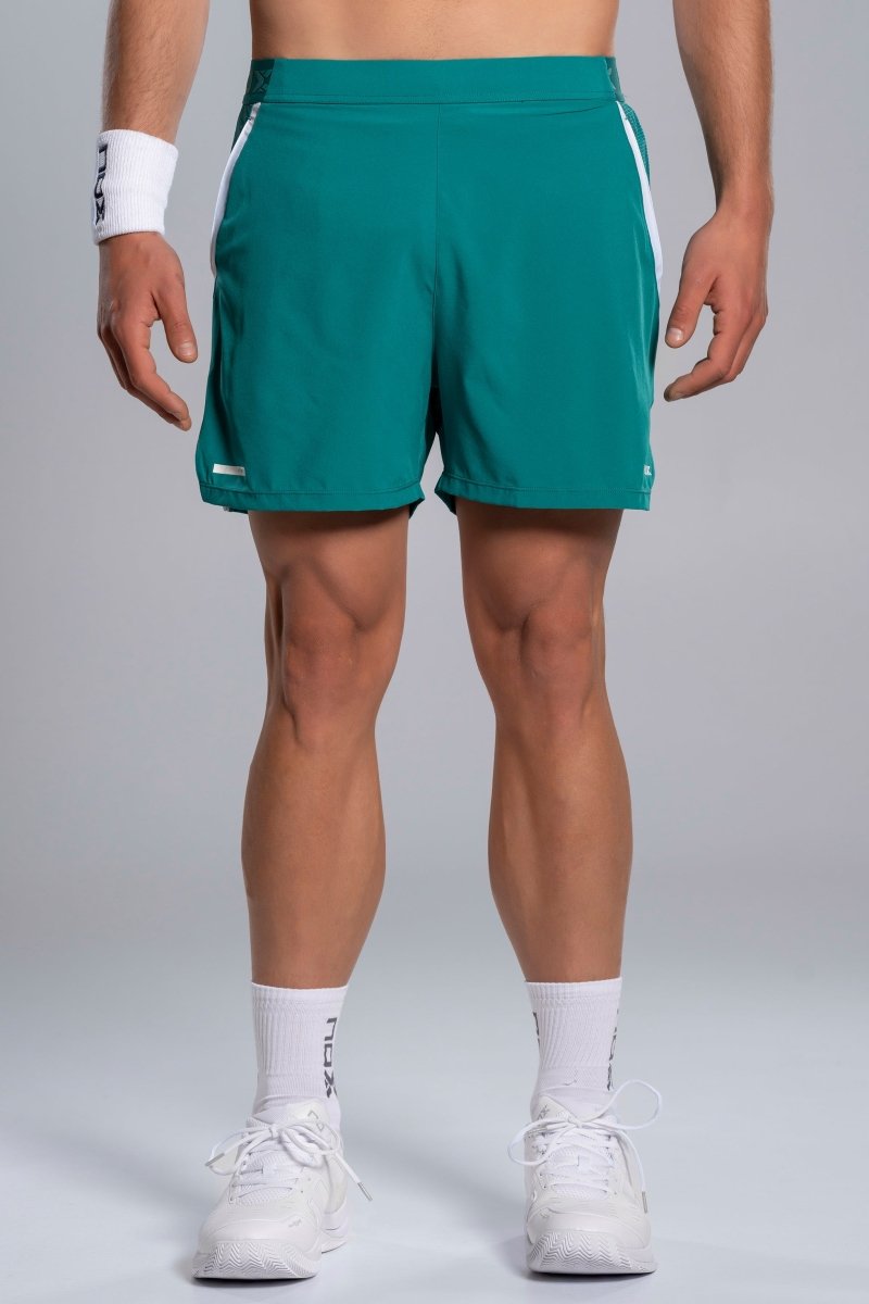 NOX Men's PRO Padel Shorts 2026 Ivy Green front