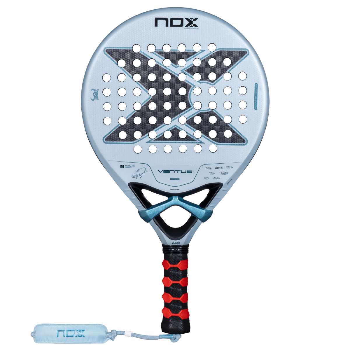 NOX Ventus Control 12K 2027 padel racket front