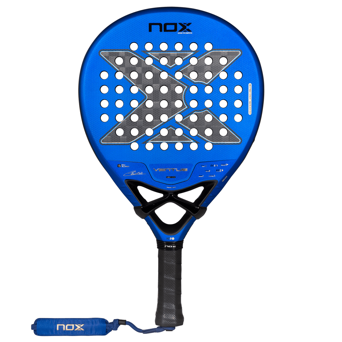 NOX Ventus Hybrid 12K Xtrem 2027 padel racket front