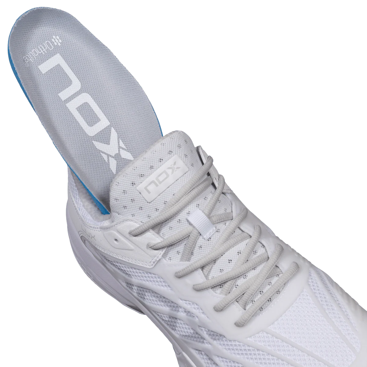 NOX - AT10 LUX White/Grey Padel Shoes