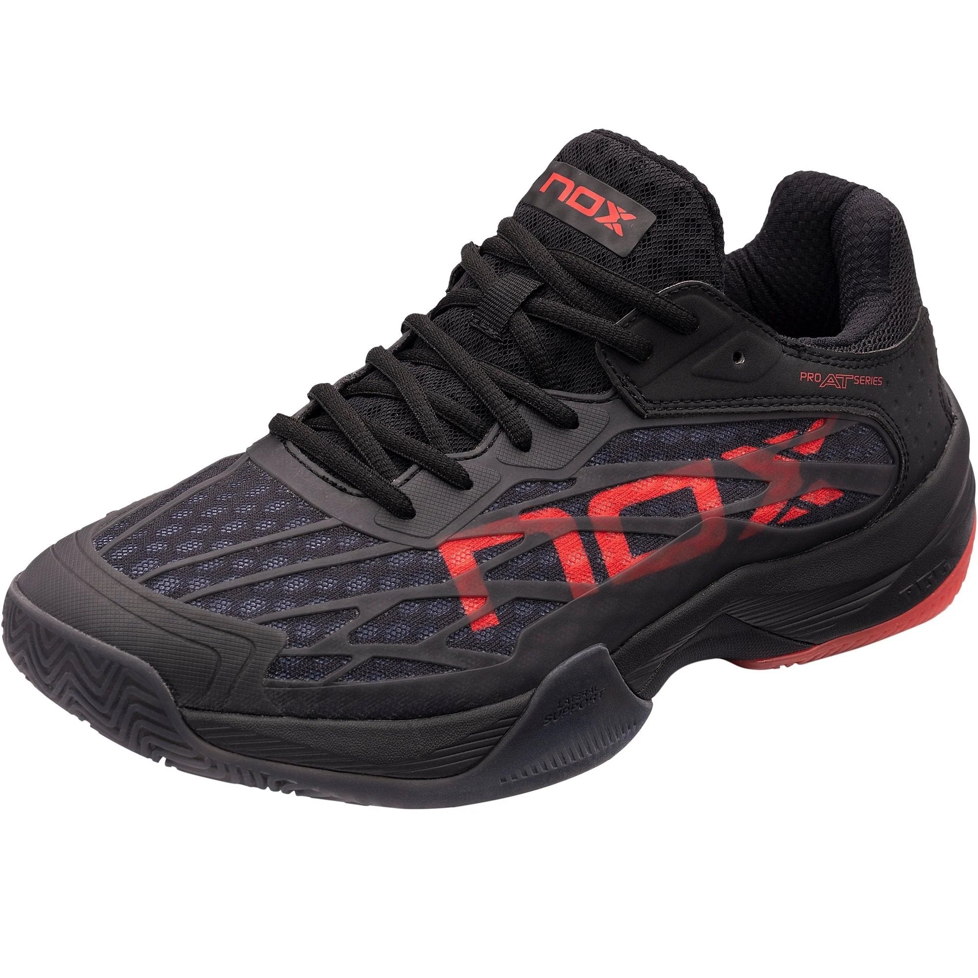 NOX - AT10 LUX Black/Red Padel Shoes